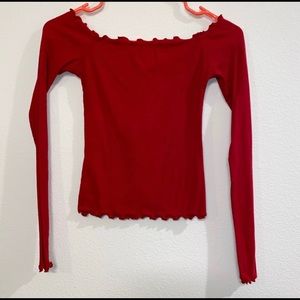 Off shoulder top